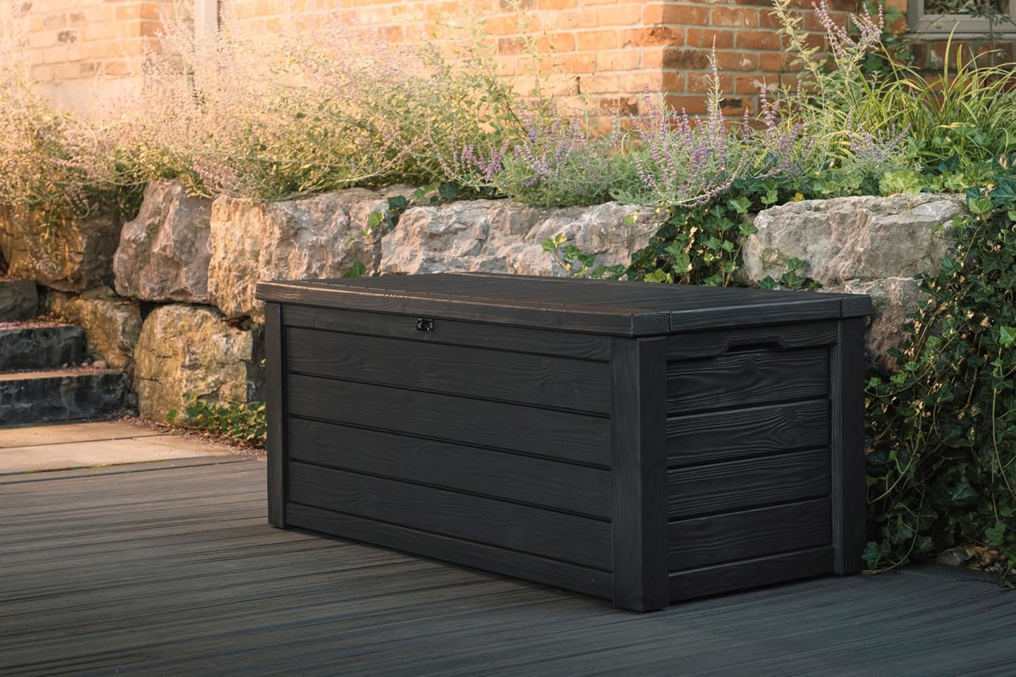 Keter 150-Gallon Outdoor Deck Box for Patio Storage