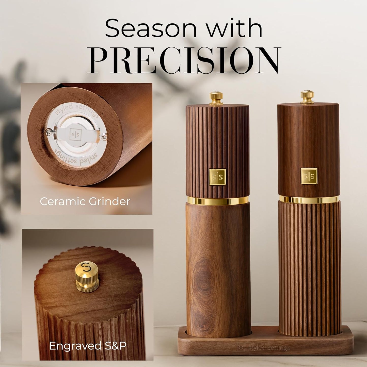 Everyday Salt & Pepper Mill Set