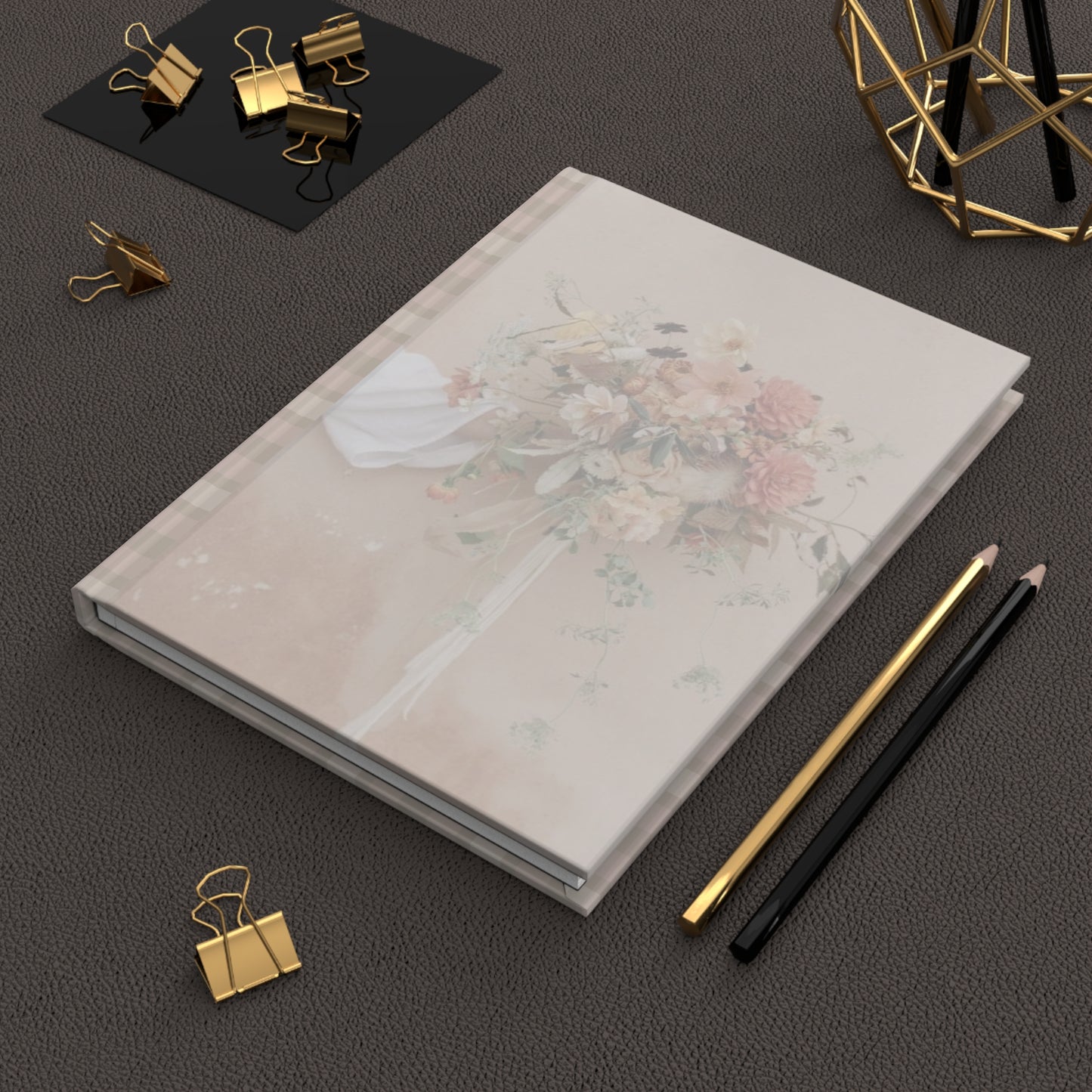 The Gentle Things Journal | Romantic Floral Hardcover Lined Notebook