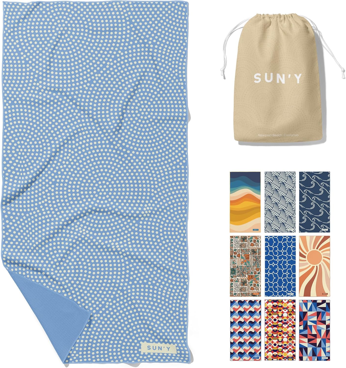 Coastal Escape Quick dry Beach Towel