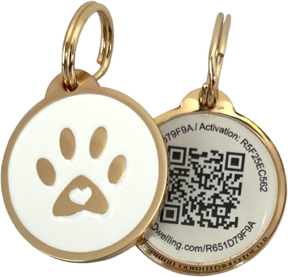 Smart QR Code Pet Tag for Dogs & Cats