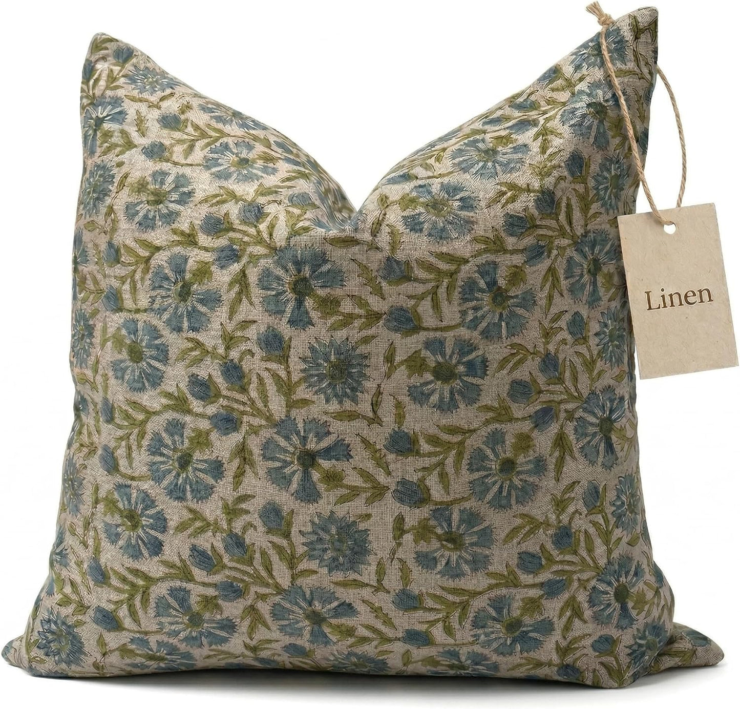 Line and loop Linen Pillow Covers