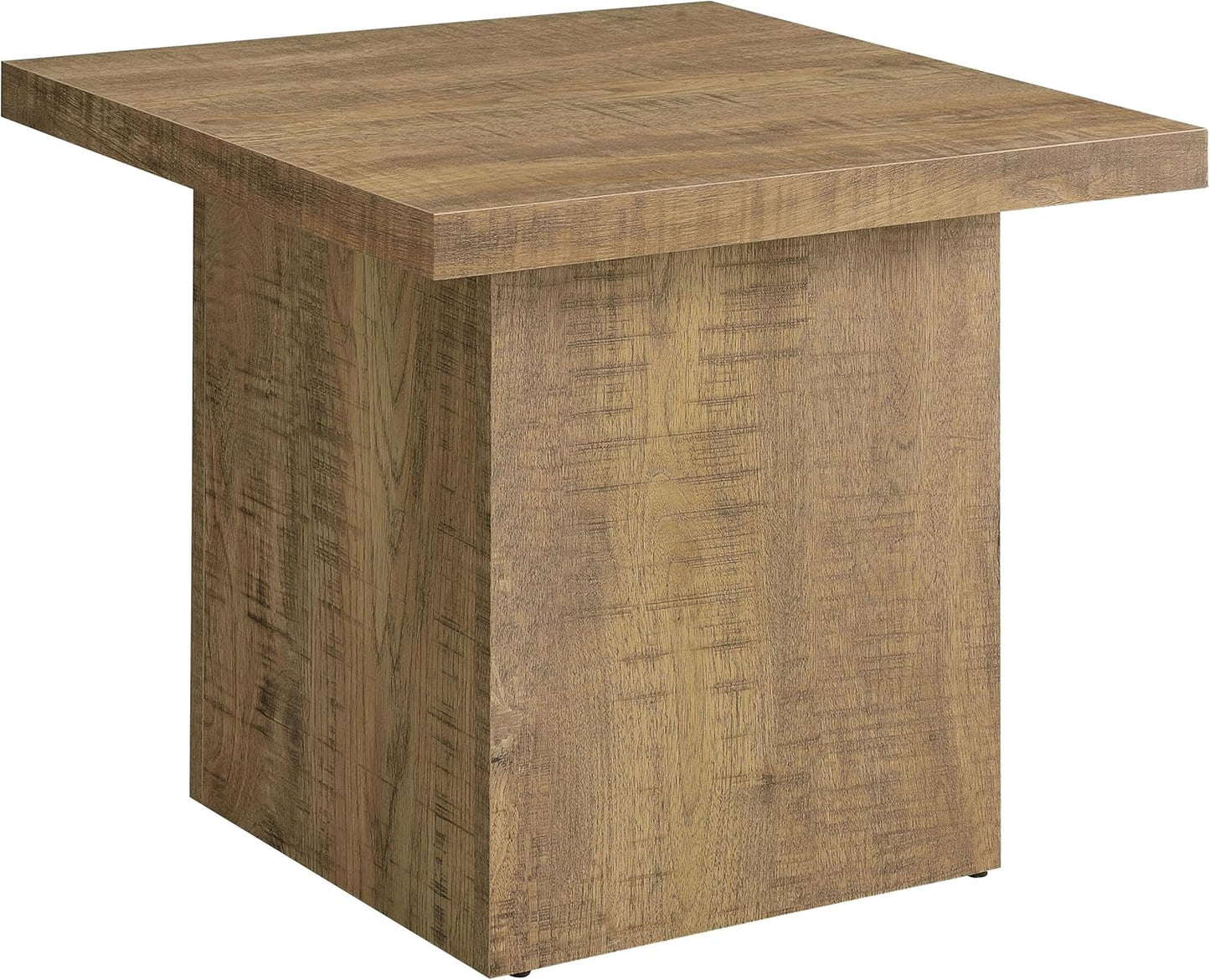 Rustic Modern Square End Table