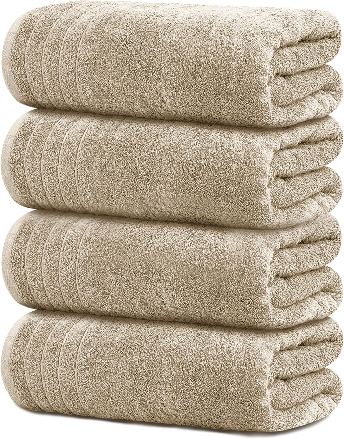 Heirloom Sand Cotton Bath Towels (Other Colors available)