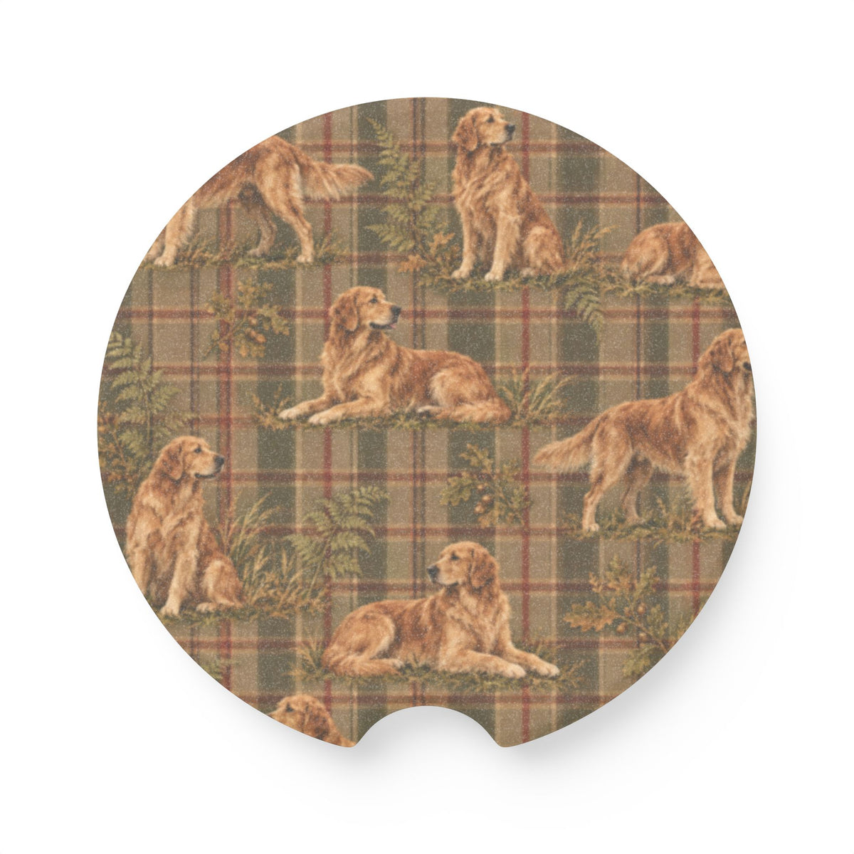 Man's Best Friend Soapstone Car Coaster