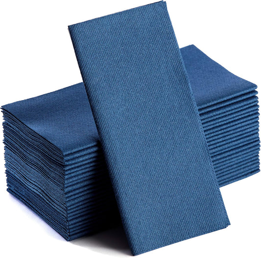 Linen-Feel Disposable Dinner Napkins | Elegant Entertaining Essential