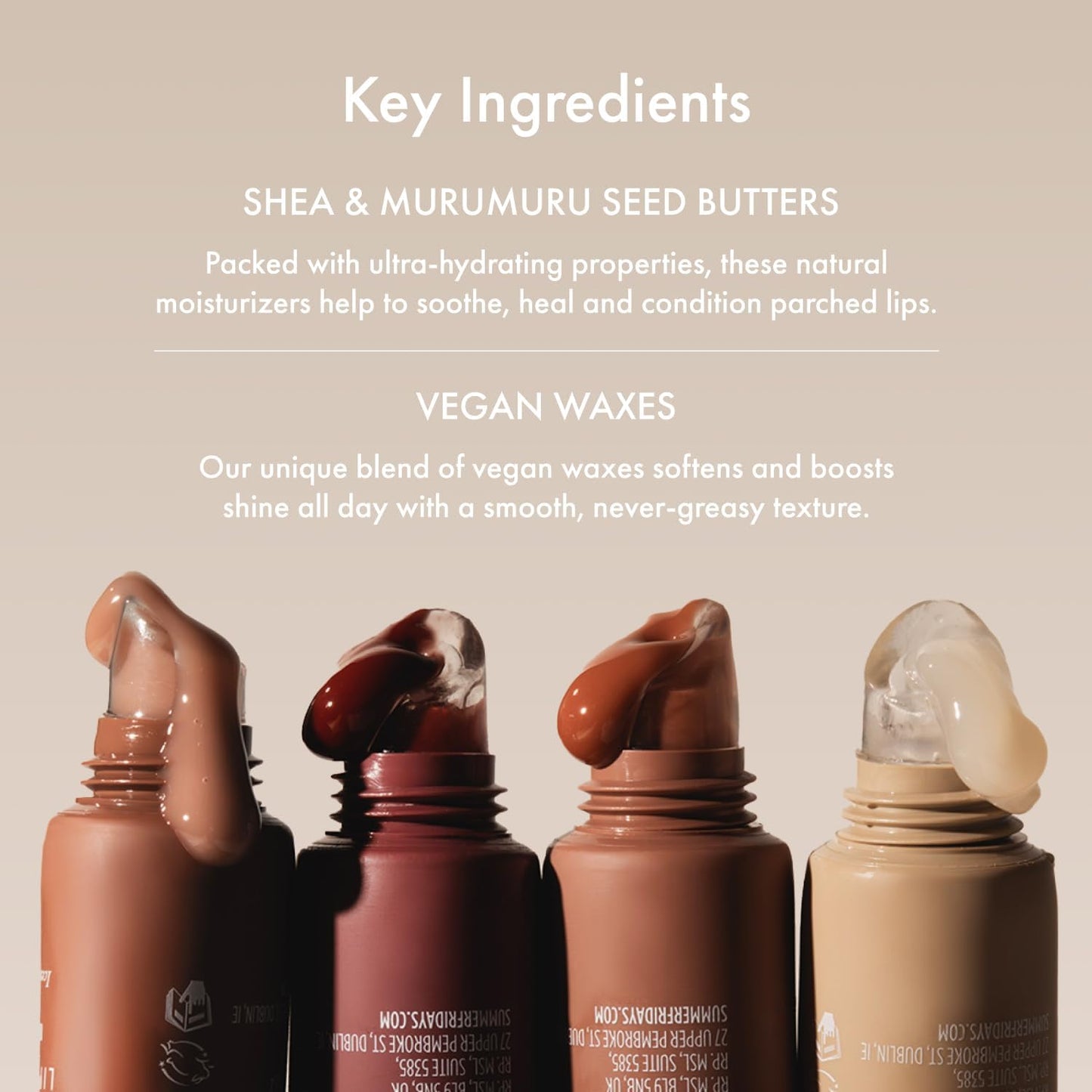 Summer Fridays Lip Butter Balm | Hydrating Sheer-Tinted Lip Balm